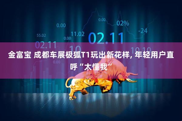 金富宝 成都车展极狐T1玩出新花样, 年轻用户直呼“太懂我”